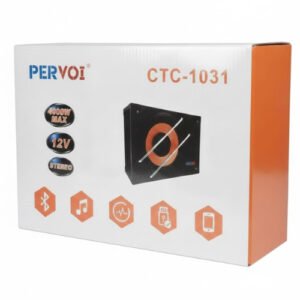 PerVoi Αυτοενισχυόμενο Subwoofer Αυτοκινήτου 10" CTC-1031