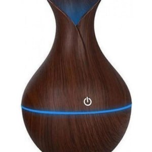 SPV Led Συσκευή Αρωματοθεραπείας Υπερήχων Mini Aroma Humidifier Καφέ 130ml