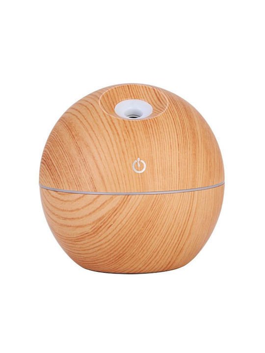 SPV Audio Led Συσκευή Αρωματοθεραπείας Καφέ 130ml
