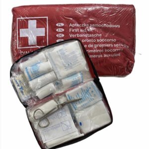 SPV Φαρμακείο Αυτοκινήτου 16 Τεμαχίων Πλήρες Kit Πρώτων Βοηθειών Σύμφωνα με τις Ευρωπαϊκές Προδιαγραφές Car First Aid Kit