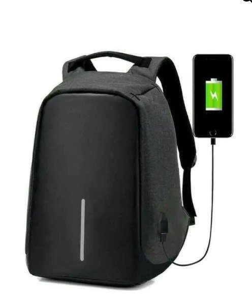 SPV Αντικλεπτικό Σακίδιο Πλάτης με Θύρα USB Μαύρο