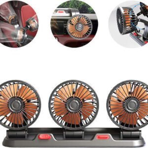 SPV Τριπλός ανεμιστήρας αυτοκινήτου 12V