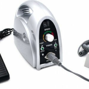 SPV Τροχός Νυχιών Ρεύματος 65W Ασημί 35000 Στροφών με Πεντάλ