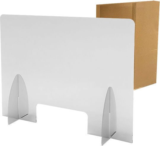 SPV TS Προστατευτικό Διαχωριστικό Matte Plexiglass Cashier Protector Divider