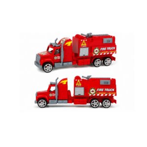 SPV TS Πυροσβεστικό Όχημα Fire Truck Friction 29x13x9,5cm