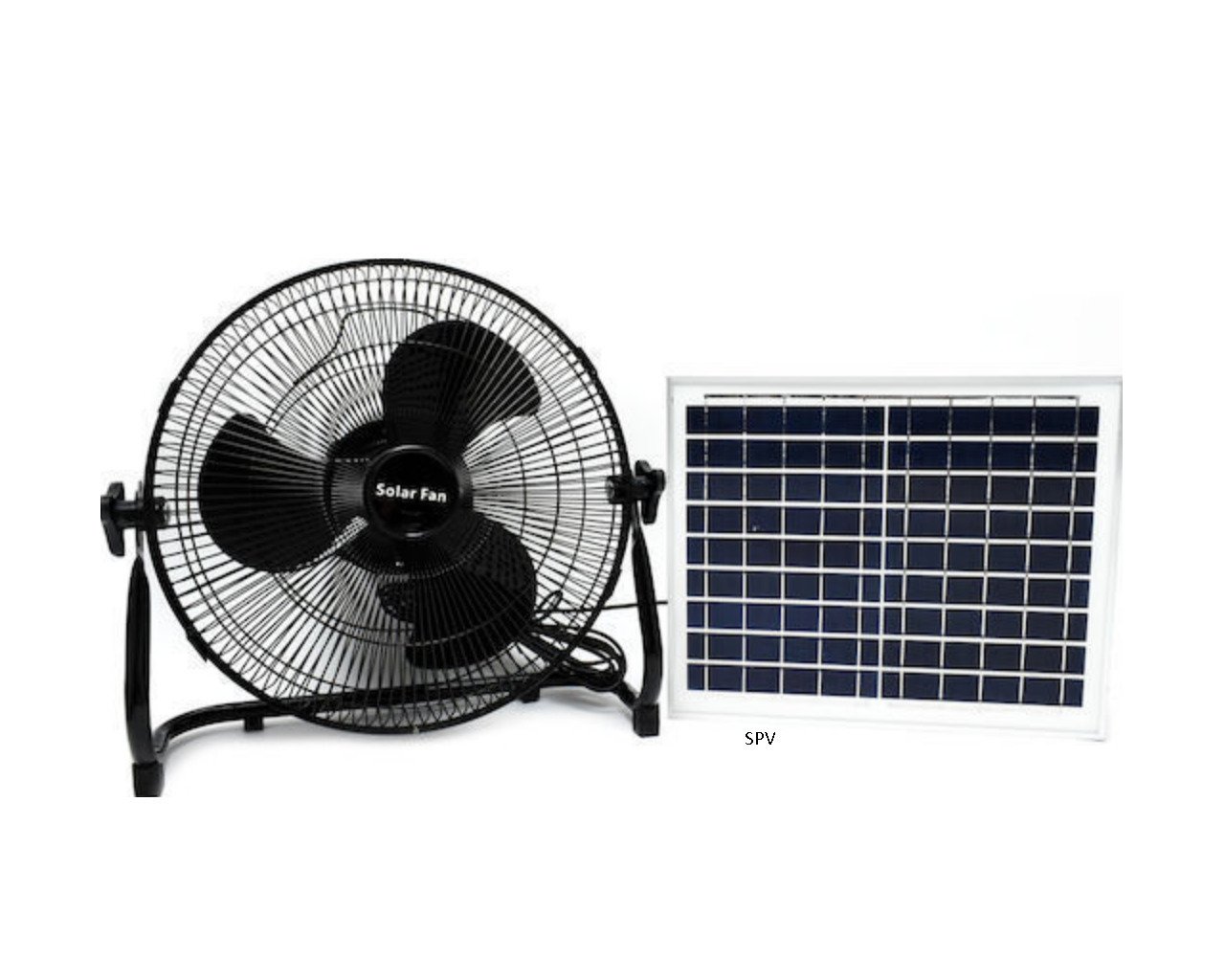 SPV T Ανεμιστήρας Δαπέδου με Με Ηλιακό Σύστημα Solar-Powered Floor Fan