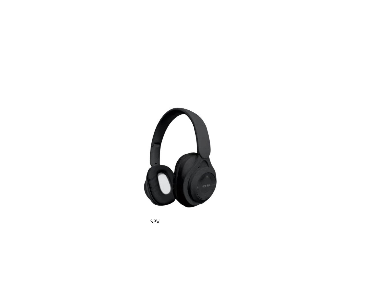 SPV M Ασύρματα Ακουστικά Over Ear Bluetooth Με Hi-Fi Ήχο Μαύρα