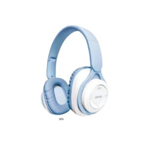 SPV M Ασύρματα Ακουστικά Over Ear Bluetooth Με Hi-Fi Ήχο Γαλάζια