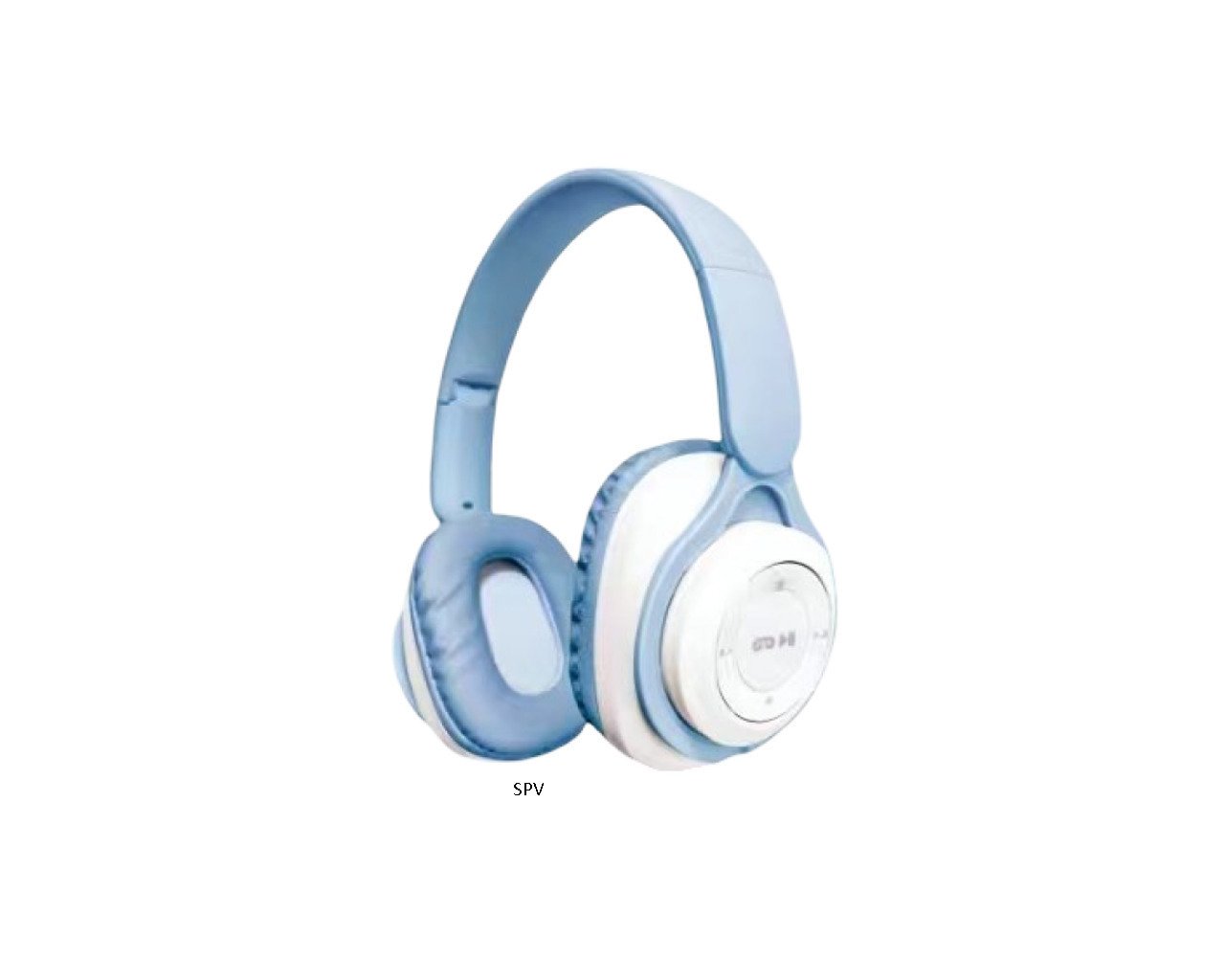 SPV M Ασύρματα Ακουστικά Over Ear Bluetooth Με Hi-Fi Ήχο Γαλάζια
