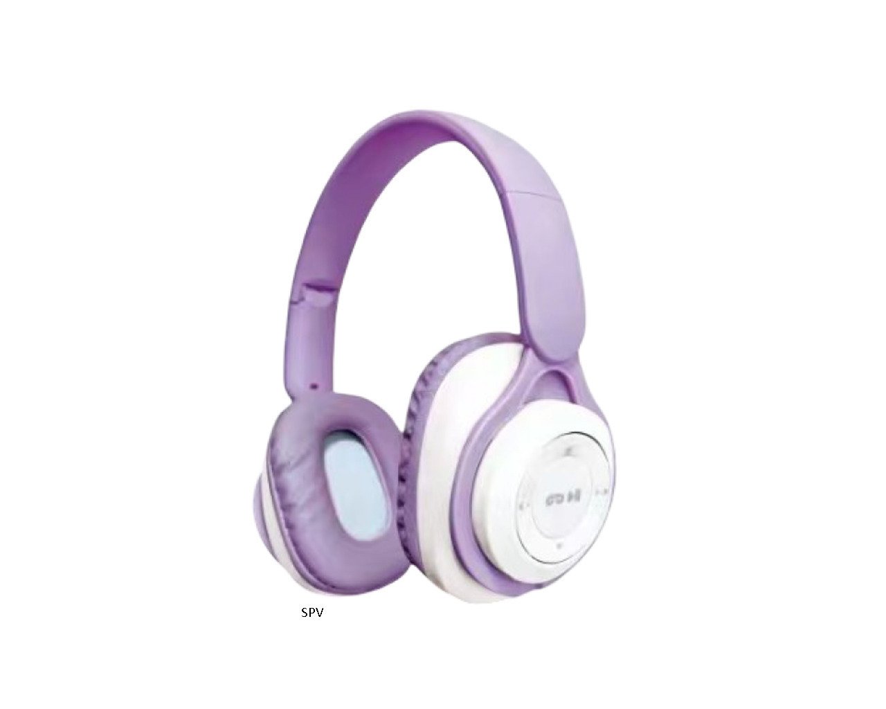 SPV M Ασύρματα Ακουστικά Over Ear Bluetooth Με Hi-Fi Ήχο Μωβ