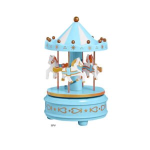SPV TS Καρουζέλ Κουρδιστό με μουσική Wind-up musical carousel 18x11cm