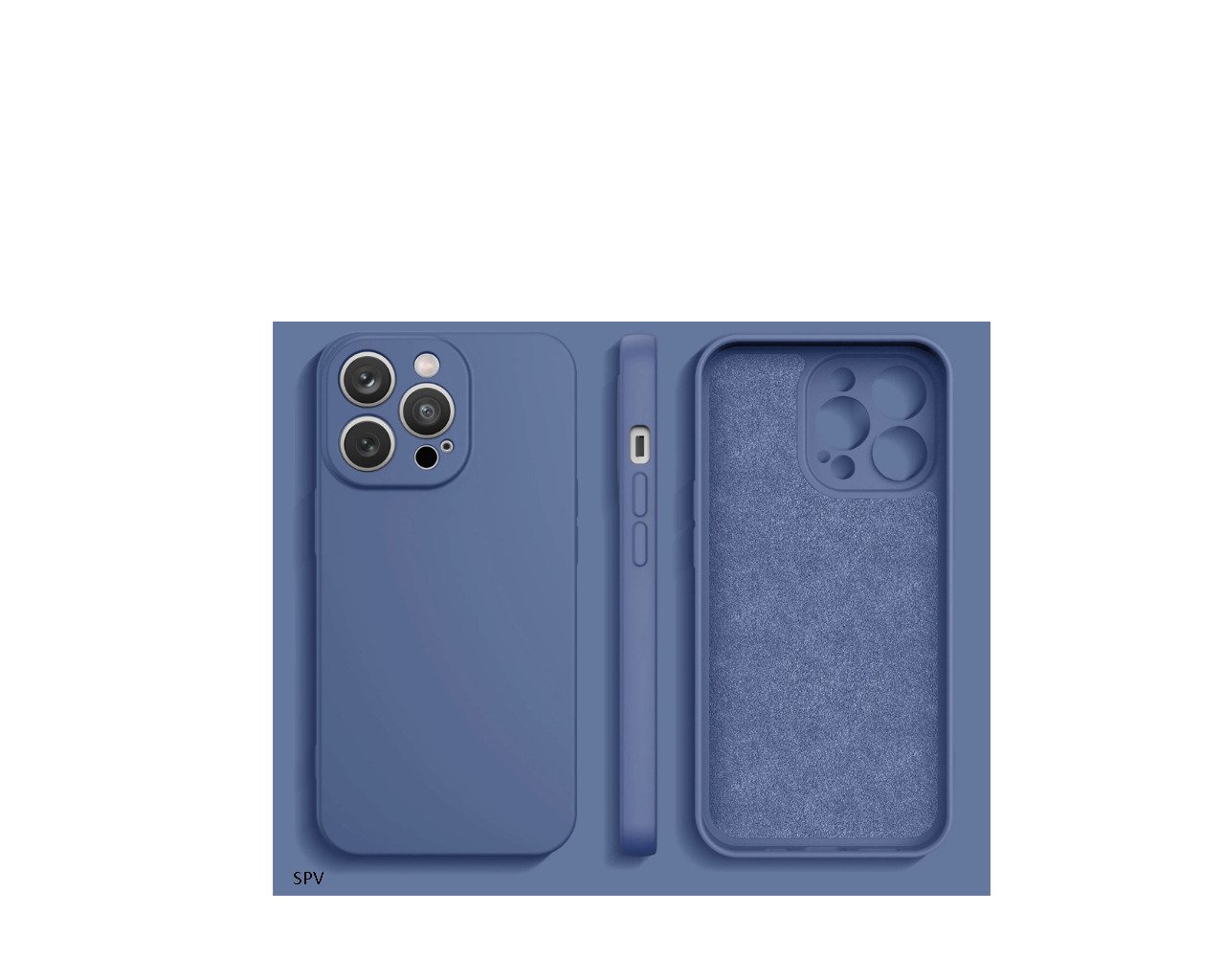 SPV L Back Cover Σιλικόνης Μπλε Galaxy Note 20 Ultra