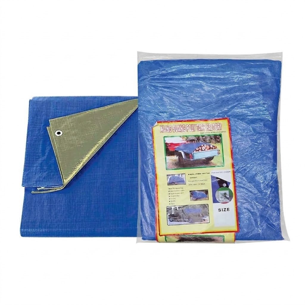 SPV TS Μουσαμάς αδιάβροχος με κρίκους μπλε - Waterproof Tarp Blue 3χ2m
