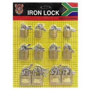 SPV TS Λουκέτα 12 τμχ. - Padlocks 12 pcs.
