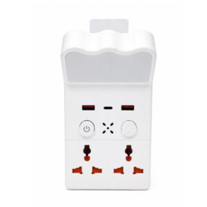 SPV T Πολυλειτουργική Γωνιακή Πρίζα με LED, USB & Type-C