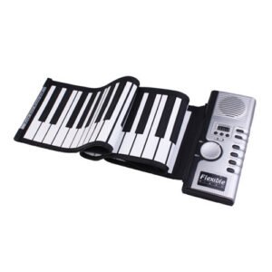 SPV Flexible Piano Αρμόνιο με 61 Πλήκτρα με Θήκη Λευκό